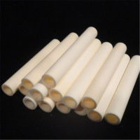 300mm Length Insulating Ceramic Hollow Burning High Temperature Resistant Corrosion Wear Ceramic Tube