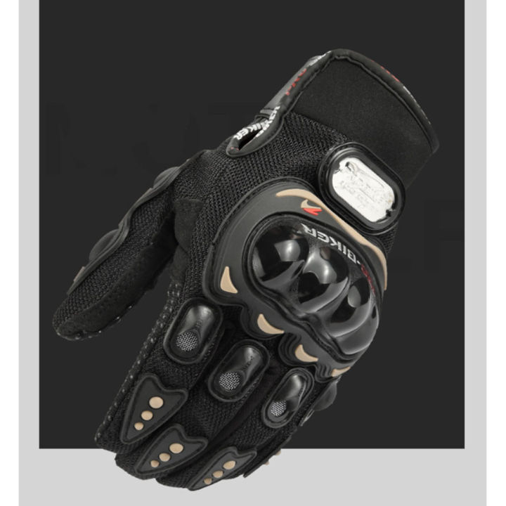 ถุงมือมอไซร์-รุ่น-touched-screen-สำหรับมอเตอร์ไซร์-ใส่แล้วกระชับมือ-ดีไซน์สวย-ทันสมัย-นยอดนิยม-pro-biker-sports-gloves-ถุงมือมอไซร์-ถุงมือ-ขับขี่รถมอเตอร์ไซค์-และจักรยาน-ฟรีไซต์-ปั่นจักรยาน-ออกกำลังกา
