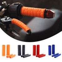 4 Pcs/set Universal Motorcycle Handlebar Grip Brake Clutches Lever Cover Protector Soft Rubber Bar Brake Handle Silicone Sleeve