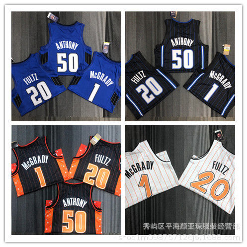 เสื้อบาสเกตบอลบาสเก็ตบอล-nba-22-23ขายส่งเจอร์ซีย์ร้อนกดหมายเลข1-mcgrady-no-20-fultz-no-50-anthony-ชุดบาสเก็ตบอลข้ามพรมแดนสำหรับการค้าต่างประเทศ