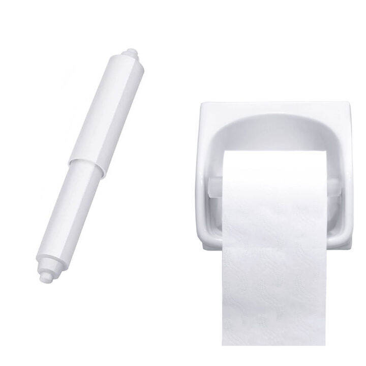 Toilet Paper Holder Roller Replacement Plastic Spring Loaded
