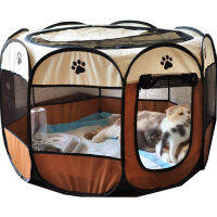 Portable Folding Kennels Fences Tent Houses For Large Small Dogs Foldable Outdoor Playpen Puppy Cats Cage Delivery Room