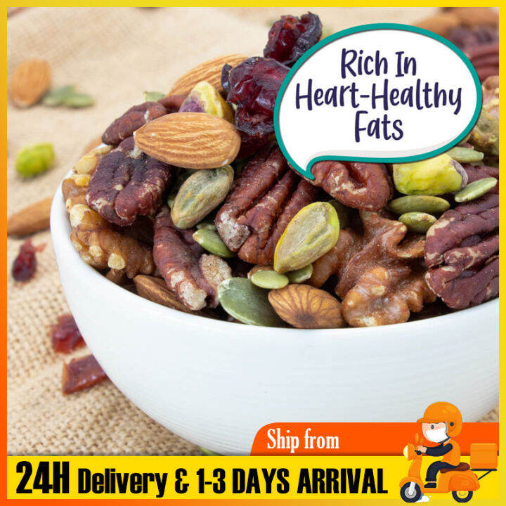 150/250g Nuts Low Fat Low Carb Healthy Mix Nuts 混合果仁 Ready to Eat ...