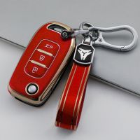 TPU Car Flip Key Case Cover for Renault Kadjar Captur Megane Sandero Stepway Logan Clio 5 Arkana Fob Shell Keychain Accessories