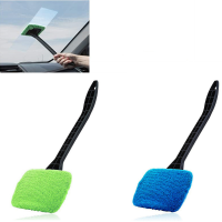 ใหม่รถ Mop ทำความสะอาด Windows กระจกหมอกเครื่องมือทำความสะอาดแปรงซักผ้า Rag เช็ด Duster Home Office Auto Windows ผ้าแก้ว-ccry73413