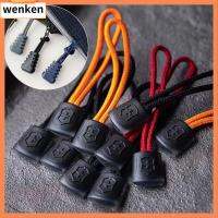 WENKEN 10pcs ป้องกันการสูญเสีย ที่ดึงซิป หลากหลายรูปแบบ ที่ดึงกระเป๋าเดินทาง ป้ายติดเชือก ของใหม่ กระเป๋าเป้สะพายหลังเต็นท์กระเป๋าเดินทาง คลิปเปลี่ยนแท็บ เครื่องมือกลางแจ้งสำหรับกิจกรรมกลางแจ้ง