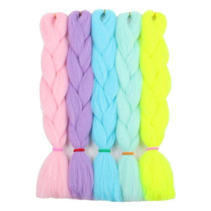 ombre-glowing-luxury-synthetic-braids-florescent-hair-in-the-24inch-100g