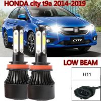 New ไฟหน้า LED H11 4 ด้าน 2 ดวง สําหรับ HONDA city t9a 2014-2019