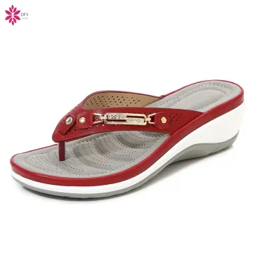 White on sale orthotic sandals