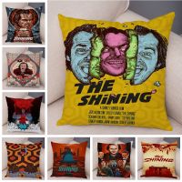 hot！【DT】❏ஐ  Horror Film The Soft Hot Movie PosterCushion Cover Classic Pillowcase for Sofa Car