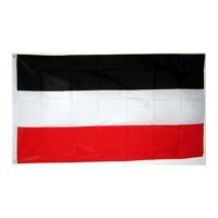 90*150cm German Empire Black And White Red Flag Polyester Fiber Flag Suitable For Decoration Match Party  Power Points  Switches Savers