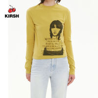 [KIRSH] CINEMA GRAPHIC LONG SLEEVE T-SHIRT |22AW |