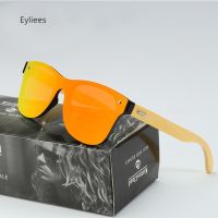 Wood Sunglasses Men Women Square Bamboo Women for Women Men Mirror Sun Glasses 2023 New Oversize Retro De Sol Masculino Handmade Cycling Sunglasses