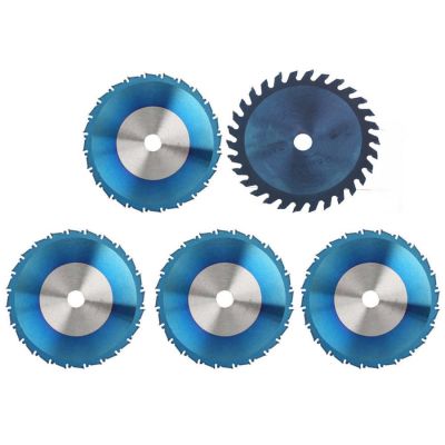 85x10/85x15mm Carbide Blue Plating Circular Saw Cutting Blade Disc for Wood Soft Metal Woodworking Cutting Tool