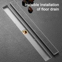 【hot】！ 55mm Wide Floor Drain Anti Shower 304 Invisible Waste Filter Drainage