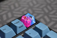 [Artisan keycap] PINK BLUE CARP FISH งาน Handmade งานฝีมือ สวยงาม พร้อมส่งในไทยครับ (ร้านจริงต้อง BABYSHIW)