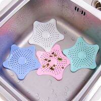 New Silicone Five-pointed Star Sink Filter Sucker Floor Drains Stopper Plug Strainer Shower