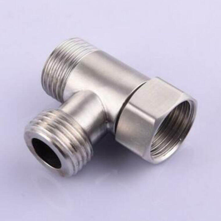Toilet Diverter Valve Copper T Adapter For Bath Bidet Sprayer Shower