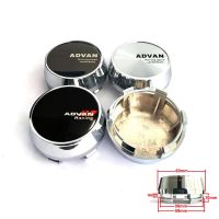 Style 4PC 60MM ADVAN Rim Cap Wheel ADVAN  Center Caps Cover Sport Rim Wheel Cap 56MM Clip