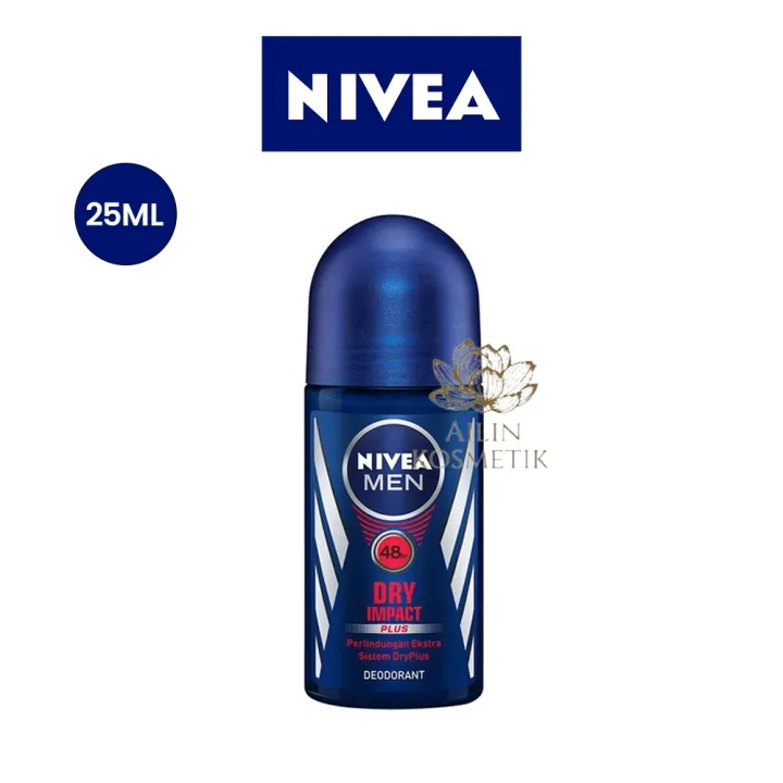 NIVEA Deodorant Roll On DRY IMPACT / Whitening Roll On Segar Tahan Lama
