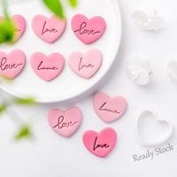 【Ready Stock】 ℡✢™ C14 Love Heart Biscuit Cutter Mould Valentines Day DIY Baking Fondant Icing Cake Decorating Tools Frosting Cookie Embosser Mold