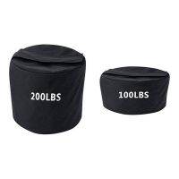 2 Pcs Training Sandbag Adjustable Heavy Duty Workout Sandbags Fitness Sandbags 200LBS &amp; 100LBS