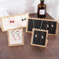 (cerci household goods) SolidWood แสดงเครื่องประดับ StandShowcase ผู้ถือ EarringsRack จี้โซ่ยาว Organizerbox