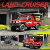 ออโต้บอท1:64 Toyota Land Cruiser รถ Diecast รถกระบะ LC79ของเล่นสำหรับเด็กผู้ชายของขวัญวันเกิด Kids Toys คอลเลกชันรถ