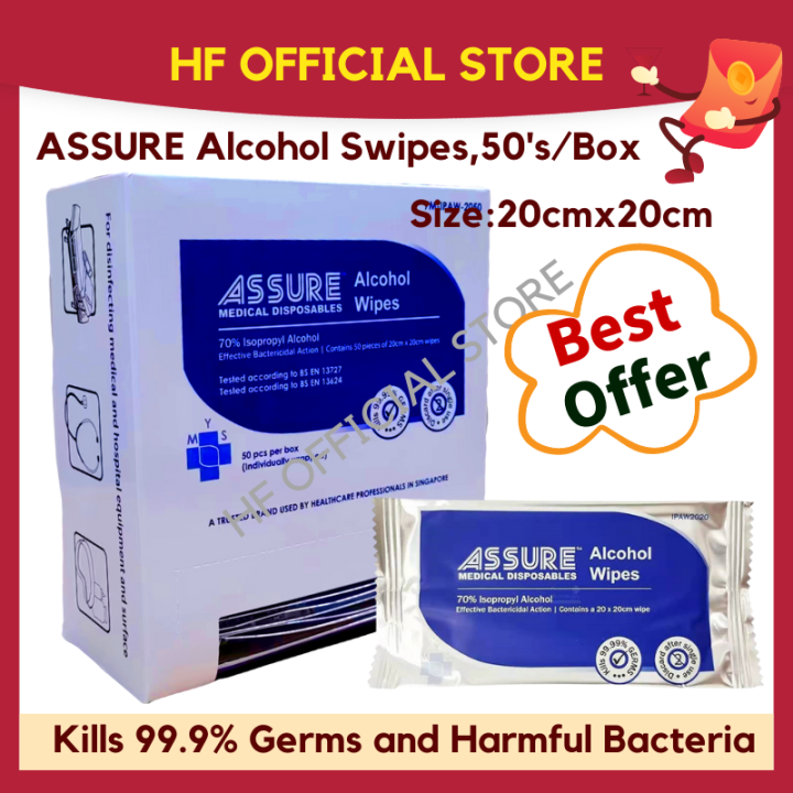 Assure wet store wipes