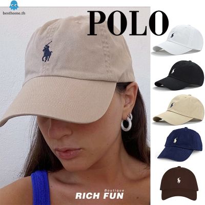Polo ralph lauren หมวกเบสบอล ผ้าฝ้าย ของแท้ 100