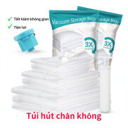 Túi Hút Chân Không Đựng Quần Áo Chất PA PE Đựng Quần Áo Chăn Màn Bảo Quản