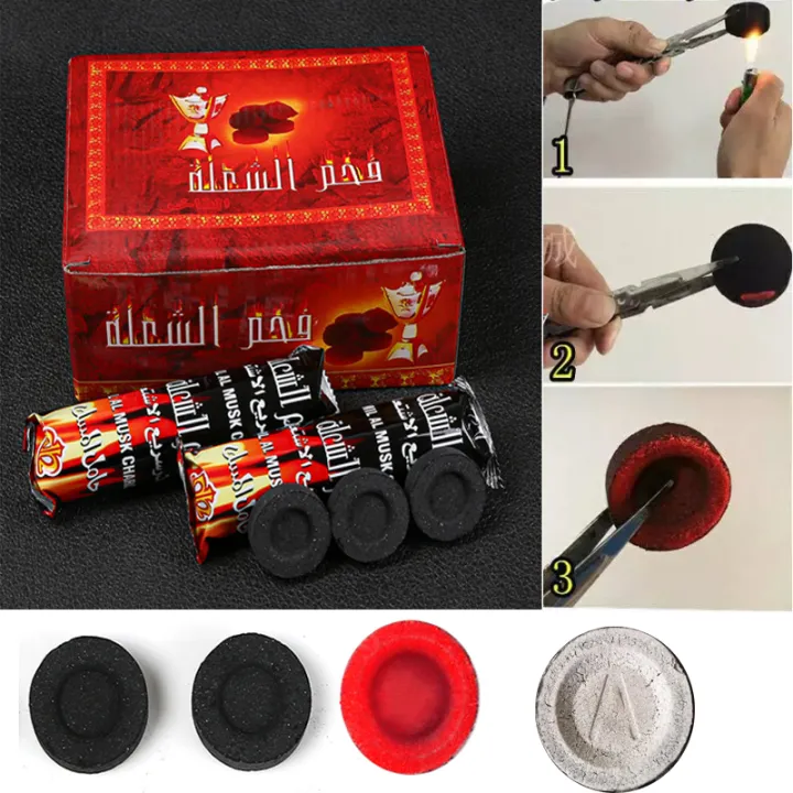 Arab hookah charcoal fruit wood fast burning charcoal outdoor barbecue