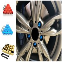 17 19 21 mm 20PCS Car Wheel Nut Caps Protection Covers Caps Anti-Rust Auto Hub Screw Cover Car Tyre Nut Bolt Exterior Decoration Nails  Screws Fastene