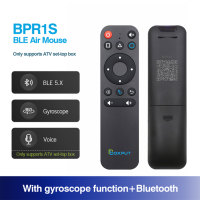 BT BPR1S BPR1 BLE 5.0เมาส์รีโมทคอนโทรลอากาศสำหรับแท่ง Android สมาร์ททีวีกล่องทีวี H96 X96สูงสุดชุดกล่องด้านบนสมาร์ทโฮมพีซี