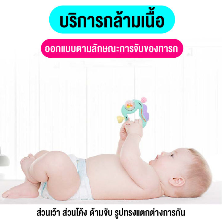 babyonline66-ให่ม-ของเล่นยางกัด-ยางกัด-ยางกัดเด็ก-ชุดของเล่น-สำหรับเด็ก-0-12-เดือน-มีกล่องพกพาเก็บของ-นึ่งได้ปลอดสารปลอดภัย-สินค้าพร้อมส่ง