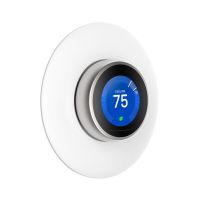 【100%-New】 vvigft แผ่นปิดผนังสำหรับ Nest Thermostat 3rd 2nd 1st Generation Matte White [ไม่รองรับ Nest E]