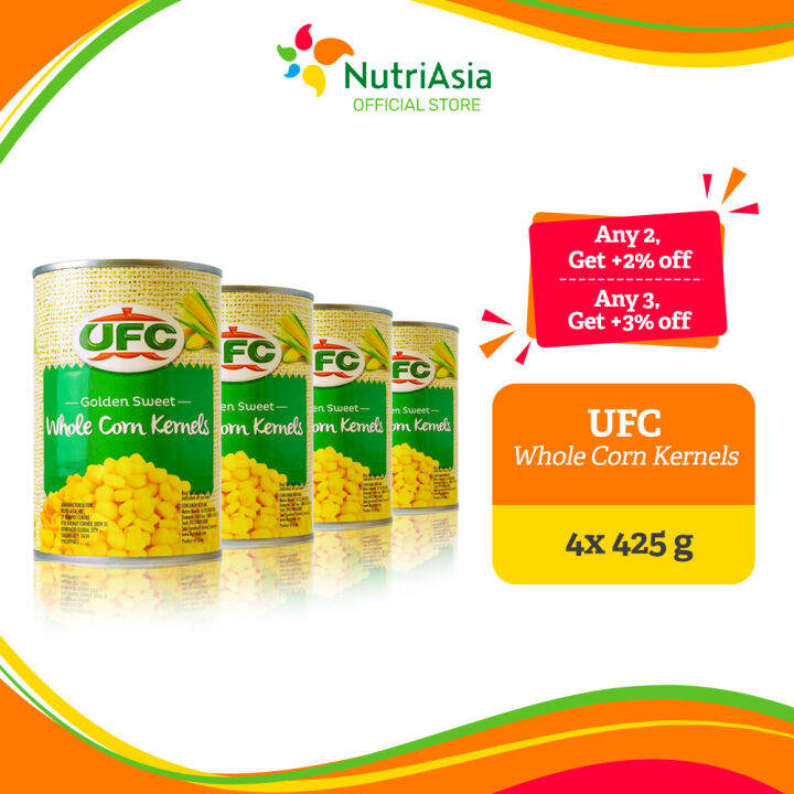 UFC Corn Kernels 425 g Bundle of 4 Lazada PH