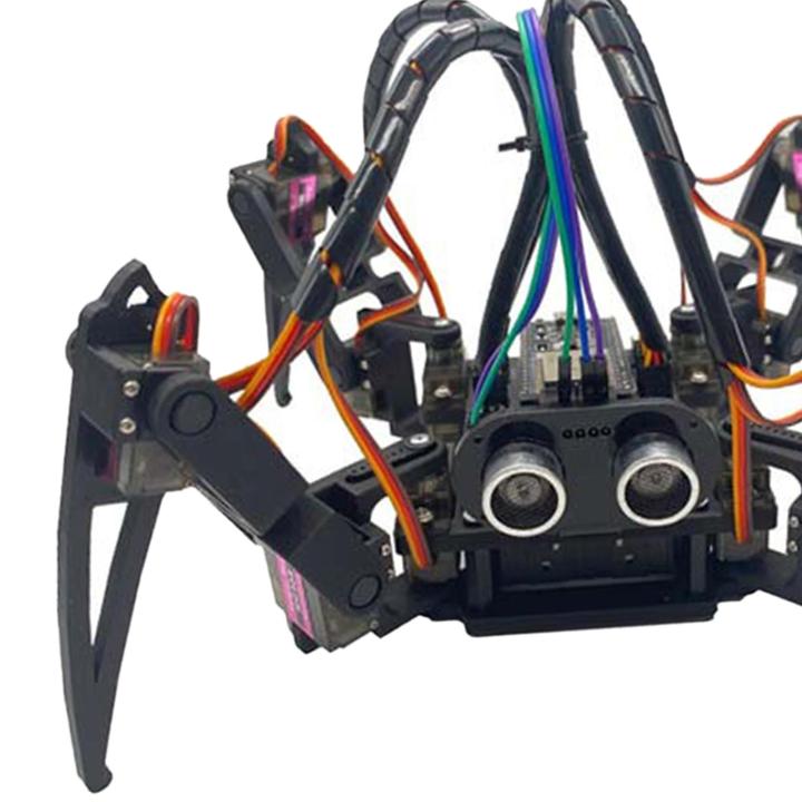 หุ่นยนต์เขียนโปรแกรมพิมพ์3d-หุ่นยนต์แมงมุม-ccarte-สำหรับการคลานเดินบิด