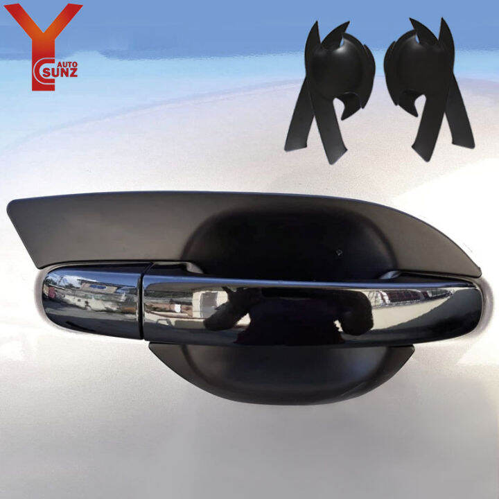 Mazda Bt50 2012-2020 Door Handle Inner Matte Black Trim Car Accessories ...