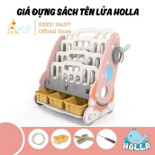 [HCM] Giá Sách Kệ Đựng Đồ Chơi Holla Tên Lửa Cao Cấp Cho Bé - Seed Baby