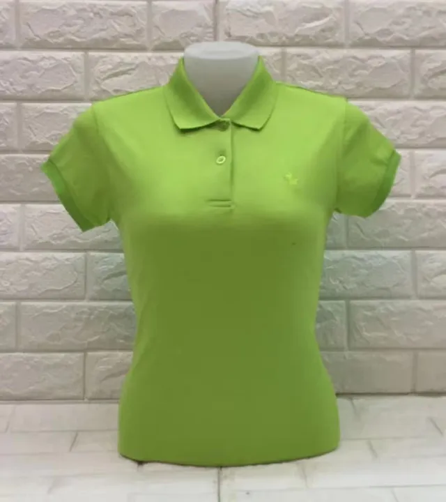 polo shirt plain for womens Lazada PH