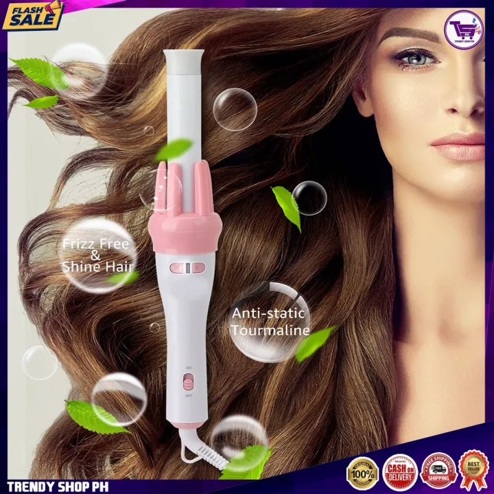 Original Automatic Curling Iron,automatic Curling Wand Hair Roller, Two ...