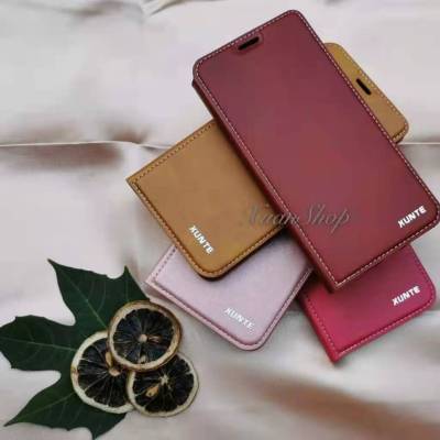 เคส XUNTE3 ฝาพับ กระเป๋า เนื้อหนัง รุ่น VIVO Y52/5G Y91c Y1s Y76/5G Y15s Y01 Y19 Y31/2021 Y21 Y21T Y33T T1x Y72/5G Y11 Y12 Y15 Y17 Y20 Y20s Y12a Y3s