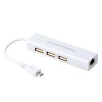 【✜】 The Auto Zone USB HUB 3พอร์ตการส่งข้อมูลความเร็วสูง RJ45การ์ดเครือข่ายอะแดปเตอร์ Lan สำหรับ USB ไปยังเครือข่าย LAN Ethernet อะแดปเตอร์ RJ45