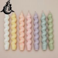 【CW】 Wholesale Twisted Pillar Candles Aromatherapy Candle Supplies Decoration