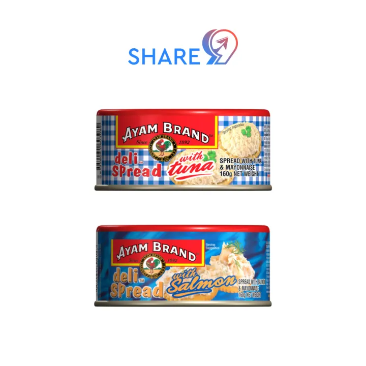 AYAM BRAND Deli Spread with Tuna / Salmon 160g Lazada