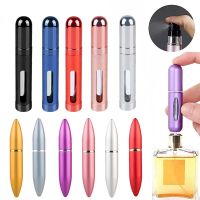 Perfume Refill Bottle Candy Color Refill Bottle Liquid Sub-Bottling Fine Mist Spray Mini Containers Atomizer Travel Portable Travel Size Bottles Conta