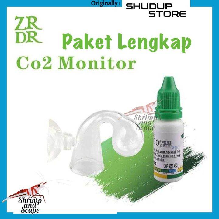 Set Co2 Indikator Drop Checker Cairan Solution Indicator Paket Lazada Indonesia