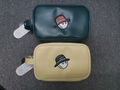 MALBON South Korea Malbon กระเป๋าถือกระเป๋าถือกันน้ำสองชั้นทันสมัยถุงเก็บของอุปกรณ์อเนกประสงค์