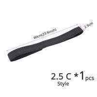 Plussign Hair Edge Band Edge Laying Band Velcro Headband Wide Comfortable Edges Scarf Black Wig Headband For Edges 5Pcs